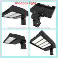 UL ETL DLC Shenzhen 100w slip fitter mount Led shoebox light manufacturers 130lm/w shoebox light parking lot light area light